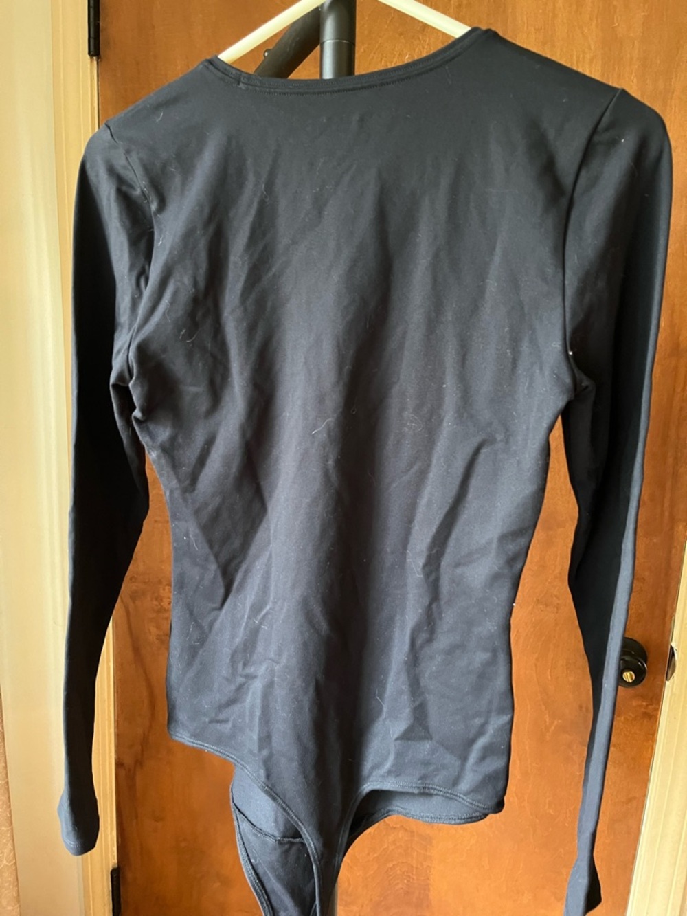 Abercrombie & Fitch Black Cutout Long-Sleeve Bodysuit - Picture 5 of 5